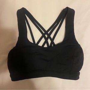 Lululemon Free to be Serene Black Bra
